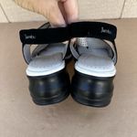 Jambu  Women’s Lilly Wedge Sandals Shoes Size 7 Black Leather Strappy Photo 4