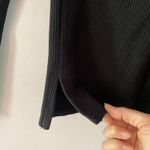 Cult Gaia Women's size XS Black Mora Top Ribbed Cut-Out Long Sleeve Blouse Photo 5