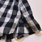 Foxcroft  NYC Germaine Crinkle Buffalo Plaid Black and White Shirt Photo 5