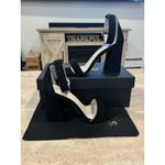 Maje NEW  Faria Strappy Pumps in Black Suede size 38 / 7.5 Photo 7