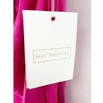 Mac Duggal 68485 CUT OUT ONE SHOULDER SATIN MAGENTA Pink GOWN sz 2 8 NWT Photo 5