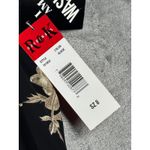 R&K Originals Dress 8 Vintage 90s Black Floral Tie Strap Whimsigoth Fairy Grunge Photo 8