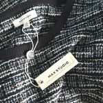 Max Studio Knit Tweed Drop Shoulder Sweater Photo 5