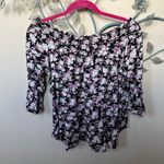 Threads Studio ❤️ Sz L off the shoulder floral EUC CLEARANCE Photo 4