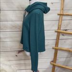 Under Armour  Teal Cowlneck Crop Hoodie Medium Photo 2