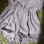 Umgee Lavender Romper off shoulder Lace Women’s Small Boho Beach shorts gauzy Photo 2