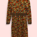 Vintage 1960’s Goldworm old money Saks boujee midi dress long sleeve luxury ✨✨ Orange Size M Photo 1
