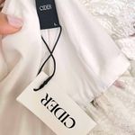 Cider  Romance Me Mini Floral White Bubble Hem Dress - Size Large NEW Photo 3