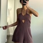 Honey Punch Halter Neck Romper Photo 1