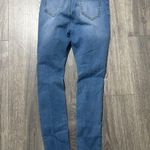 SheIn Jeans Blue Ripped Mom Fitted Photo 2