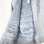 The North Face  Timberwood Grey Plush Faux Fur Lined Zip Up Hooded Jacket Size M Photo 2