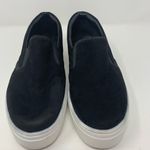Topshop Black Suede Slip on sneakers size 6 (39) Photo 1
