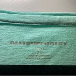 Allison Daley  Turquoise Scoop Neck 3/4 Sleeve Rhinestone Accent Top size 2X Photo 1