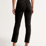 Abercrombie & Fitch Abercrombie High-Rise Ankle Straight Jeans Photo 1