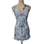 Princess Polly  Nellie Mini Dress Zebra Size 4 Photo 5