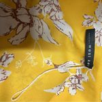 West Kei  Floral‎ Wrap Front Style Blouse Tie Yellow Womens 1X Spring Boho Photo 8