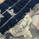 Cloud Chaser  American Flag Lounge Shorts USA Red White Blue Lace Accent Size L Photo 4