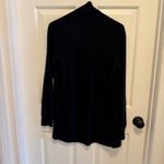 Quince  Mongolian Cashmere Open Cardigan Sweater Black Size Medium Photo 2