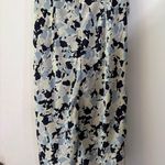 Lewit Silk Flounce Dress Ruffle Blue Green A Photo 6