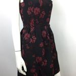 BB Dakota  Rose Jacquard Fit & Flare Mini Dress Pockets Photo 3