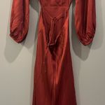 ASTR The Label Quinn Long Sleeve Open Back Midi Dress Photo 5