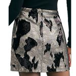 Free People  Camouflage Sequin Mini Skirt Photo 5