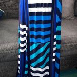 Susan Graver NWT  Geometric Maxi Skirt, Large Petite Photo 2