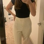 Lulus Cream Dress Pants Photo 0