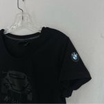 BMW Motorsport Short Sleeve Car T Shirt Womens M Black Size M Photo 2