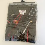 Charades Air Force Angel Pilot Officer Costume Green Jumpsuit Medium NEW Photo 11