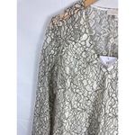WAYF NWT  Long Bell Sleeve V Neck Lace Shift Dress S Photo 6