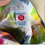 Genetic Genes Tie Dye Jean Shorts High Waisted Size XS Yellow Photo 3