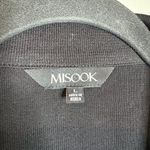 Misook  black knit contrast trim blazer Photo 2