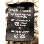 Lush Clothing LUSH Small Oatmeal Chunky Turtleneck Sweater Cropped Textured Ribbed Cozier Warm Photo 9