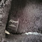 Free People Butterfly Effect Slip On Mules Red Blue Metallic Fur Lined Size 38 Photo 4