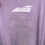 Avia  lilac stretchy front knot sleeveless athletic shirt Photo 5