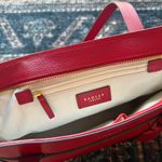 Radley London NWOT  Street Large Zip Top Red Shoulder Purse Bag Photo 4