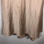 Show Me Your Mumu  Verona Cowl Midi Dress Size Large Satin Slip Champagne Photo 9