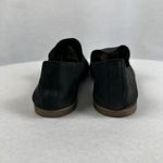 Lucky Brand  Black Leather Slip On Loafer‎ Flats Womens 7.5M Comfort Shoes Photo 3