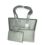 Kate Spade 3pc Staci Tote and Wristlet Set - Light Olive Photo 1