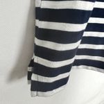 Sag Harbor  100% Cotton Striped V-Neck Top Size L Photo 5