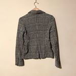 Aeropostale Black and White Fleece Lined Blazer Jacket Photo 1