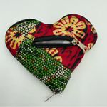 Handmade Tote Bag Heart Shape Zip Photo 5