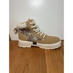CAHHRRN Shoes Mens Size 11 Tan Camo High Top Lace Up Fashion Casual Ankle Boots Photo 4