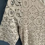 Banana Republic : Cream 3/4 length sleeve Knit Midi dress- cotton blend- size 4 Photo 3