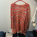 Studio JPR Knit Cardigan LARGE Orange Photo 4