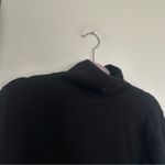 Apt. 9  Black 100% Cashmere Ling Sleeve Turtleneck Sweater Size Large Photo 2