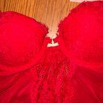 H&M NWT- Red Lace Bodysuit lingerie Photo 2