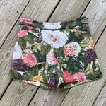 Elevenses Anthropologie Women's Colorful Floral Shorts Size 0 Photo 0