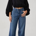 Pistola  black balloon sleeve slightly cropped top XS Photo 0